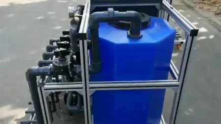 Sistema de controle de fertirrigação com efeito de estufa Máquina inteligente de água e fertilizante