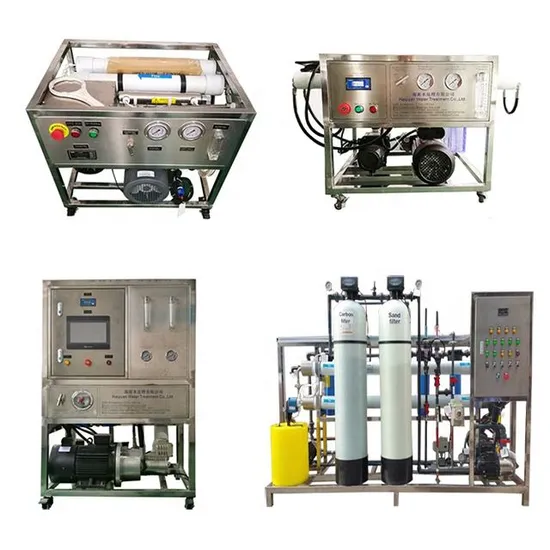 Equipamento de dessalinização de água do mar marinho Fabricante de água marinha