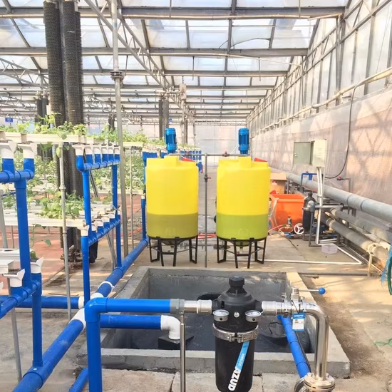 Equipamento integrado de irrigação de fertilizante agrícola de hidroponia para máquina de fertirrigação