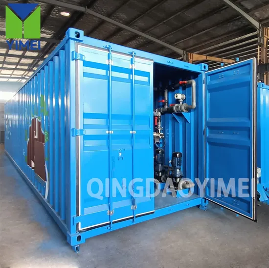 Pacote municipal/doméstico/industrial/hospitalar Equipamento de tratamento de águas residuais de esgoto/máquina/sistema/plantas para purificação/reciclagem/descarga de águas residuais Mbr