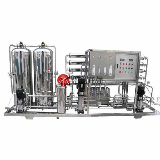 Sistema de tratamento de água RO 2000L/H para processamento de alimentos, use água